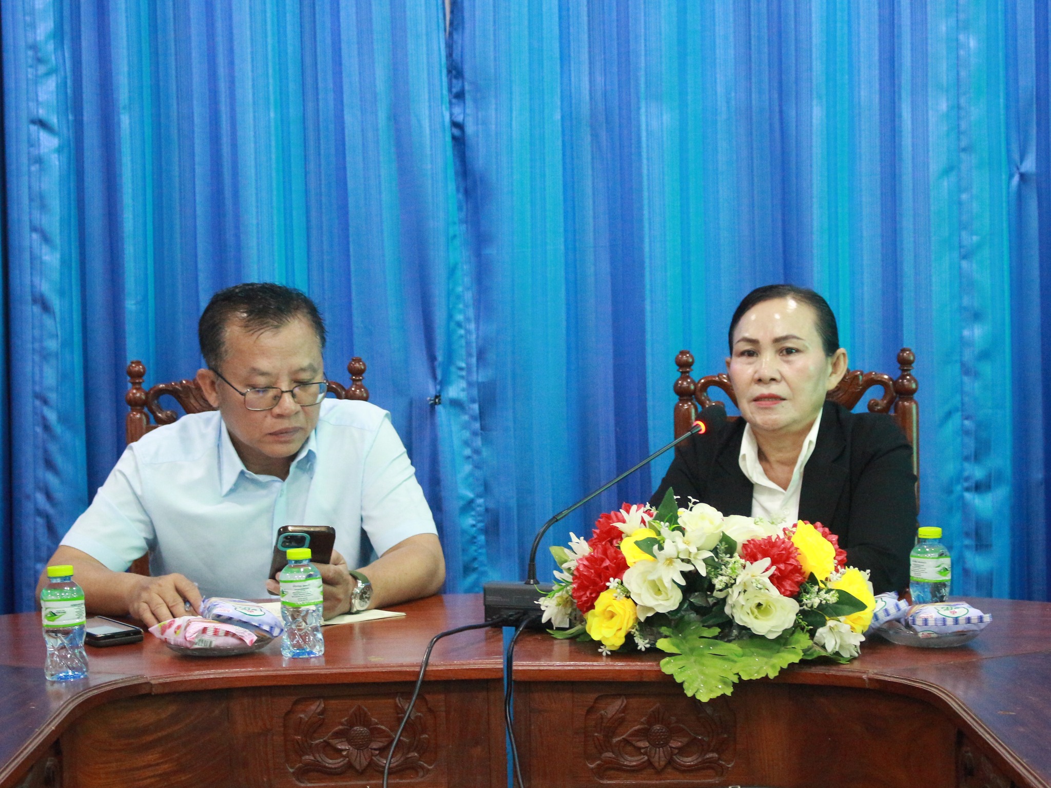 ກອງປະຊຸມທົບທວນຄືນການຈັດຕັ້ງປະຕິບັດ ວຽກງານໂຄງການ ຄສກສ ຮ່ວມກັບ ADB Mission 6 ເດືອນ ທ້າຍປີ 2025 